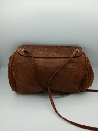 Borsetta Trussardi pelle struzzo vintage