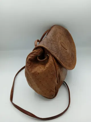 Borsetta Trussardi pelle struzzo vintage