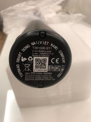 Batería Crivit 36V 10Ah 360Wh E-Bike