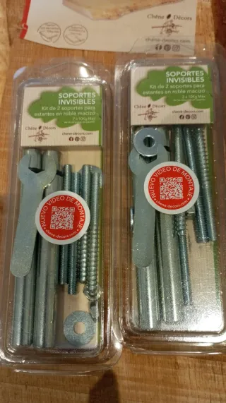 Estanterías de roble mazizo