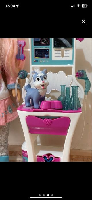 Set Muñeca Nancy veterinaria de perros