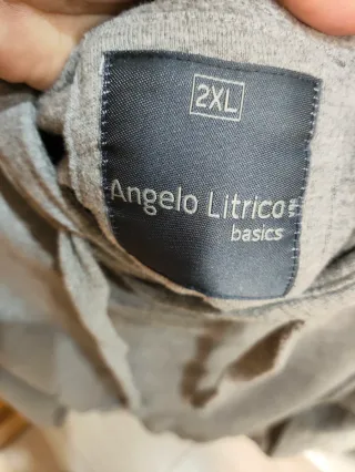 Sudadera con capucha gris hombre