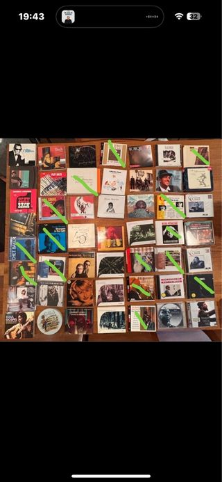 Lote de CDs de jazz, soul y clasica