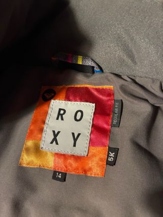 Conjunto esquí roxy  chaqueta y pantalón 12-14