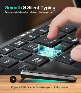 Teclado Numérico Nulea Bluetooth/USB