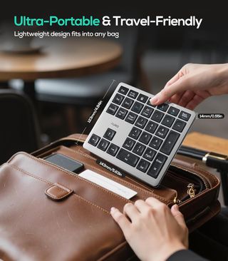 Teclado Numérico Nulea Bluetooth/USB