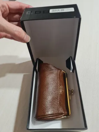 Portamonete Carpisa marrone con tartaruga