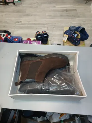 Botas de hombre marrones talla 40