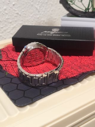 Reloj paazomu Hombre Verde/Plata