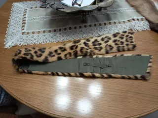 Stola scialle sciarpa in pelliccia per donna