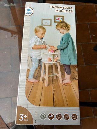 Sedia per bambole in legno