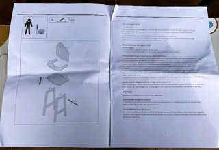 Sedia per bambole in legno