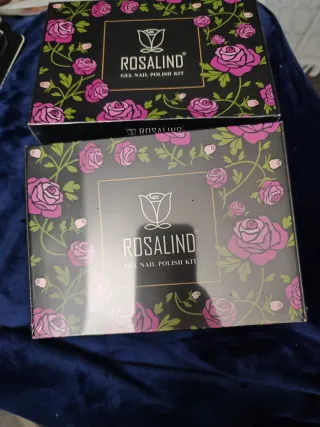 Kit Esmalte Gel ROSALIND Rosa.