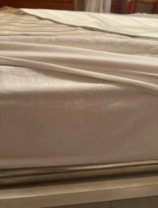 Letto ferro battuto 190x90cm con materasso e rete