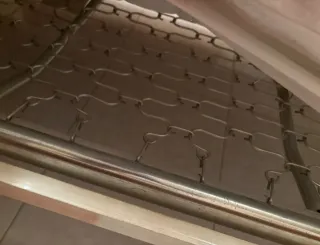 Letto ferro battuto 190x90cm con materasso e rete