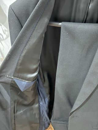 Traje de chaqueta negro adolescente talla S