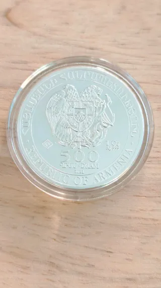 Moneda de Plata 1 Oz Arca de Noé 2021 999 NUEVAS