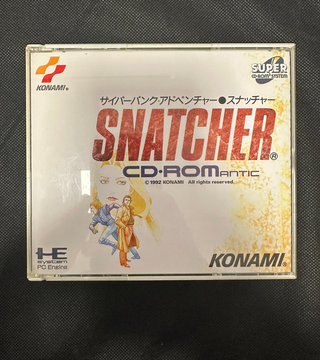 Snatcher PC Engine CD-ROMANTIC Konami