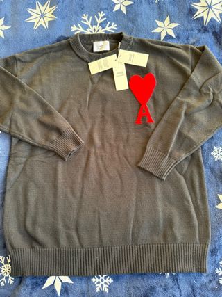 Jersey Ami Paris Corazón Rojo Talla XL