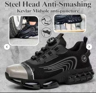 Zapatos de trabajo hombre negros NUEVO