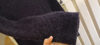 Maglia lunga o mini abito viola