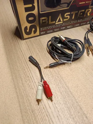 Tarjeta Sonido Creative Sound Blaster ZXR