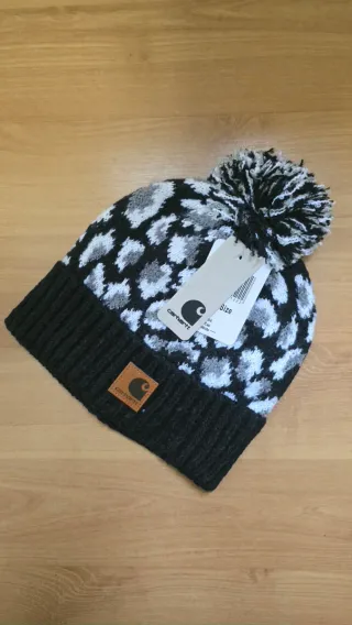 Gorro Carhartt Pompon Animal Print Unisex
