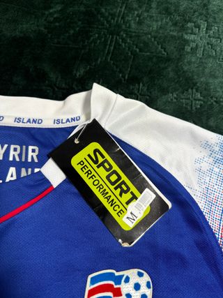Camiseta de fútbol Islandia Errea Talla M