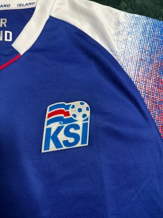 Camiseta de fútbol Islandia Errea Talla M