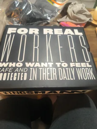 Botas de trabajo Kingsman negras