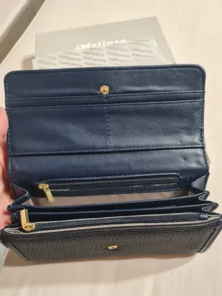 Portafoglio Donna Melluso Blu