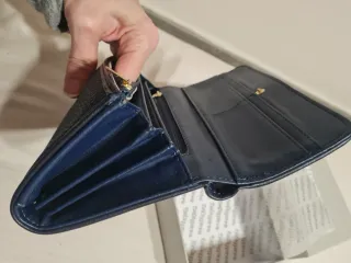 Portafoglio Donna Melluso Blu