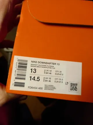 Nike Downshifter 13 Nuevas Azul/Blanco