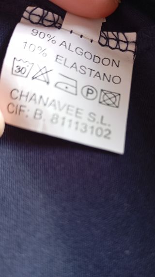 Camiseta azul mujer manga corta