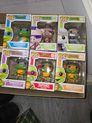 Funko Pop! Tortugas Ninja (Set Completo)
