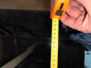 Mesa Comedor Cristal y Mármol Travertino