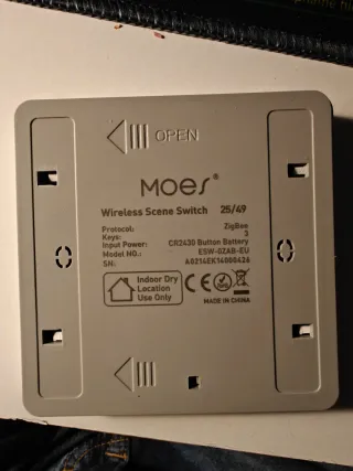 Interruptor Zigbee Blanco