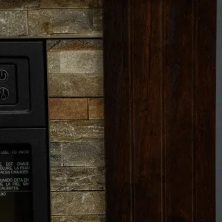 Chimenea Eléctrica 1800W Calentador