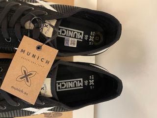 Zapatillas Munich Venecia 04 Negras Nuevas