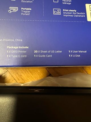 Impresora Térmica Portátil Polono D810