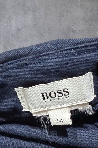 Blue Cap Logo Hugo Boss
