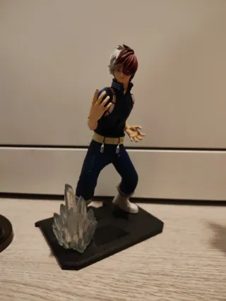 Figuras Aizawa y Todoroki Banpresto