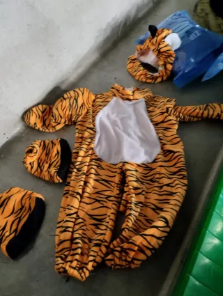 Disfraz Tigre Bebé Talla 0-6 Meses