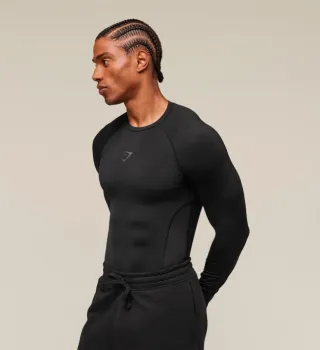 Camiseta Gymshark Negra Talla XS