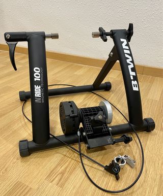 Rodillo Bici BTWIN In Ride 100 Casi Nuevo