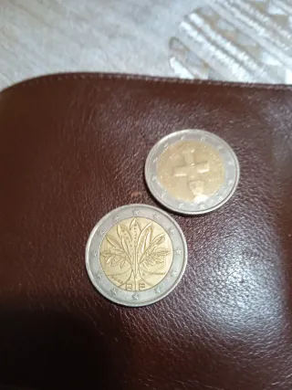 2 Monete da 2 Euro
