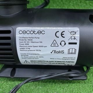 Cecotec Hinchador Eléctrico CecoRaptor Perfect Pum