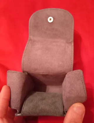 Caja Cartier Terciopelo Marrón