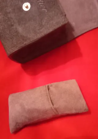 Caja Cartier Terciopelo Marrón