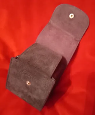 Caja Cartier Terciopelo Marrón